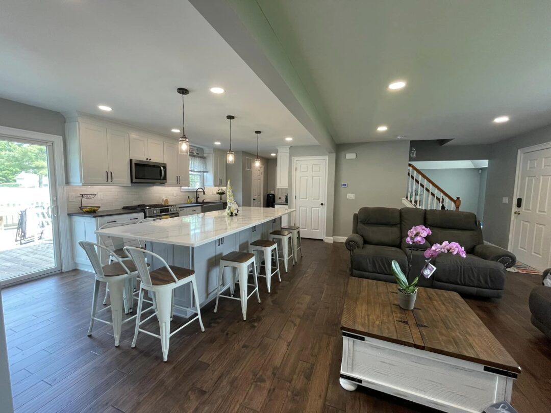 Open Floor Plan Kitchen Remodel